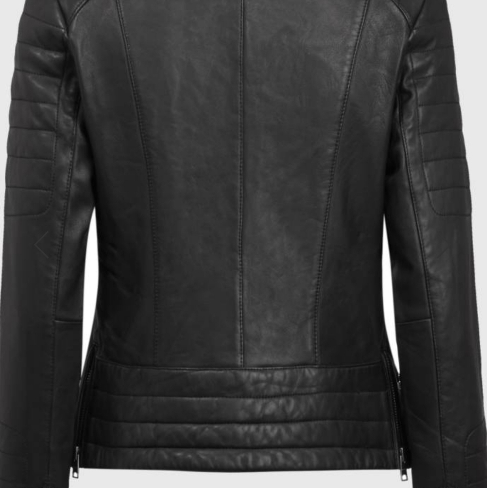 AllSaints Leather Jacket - Picture 6 of 10